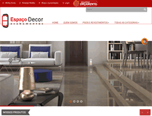 Tablet Screenshot of espacodecor.net